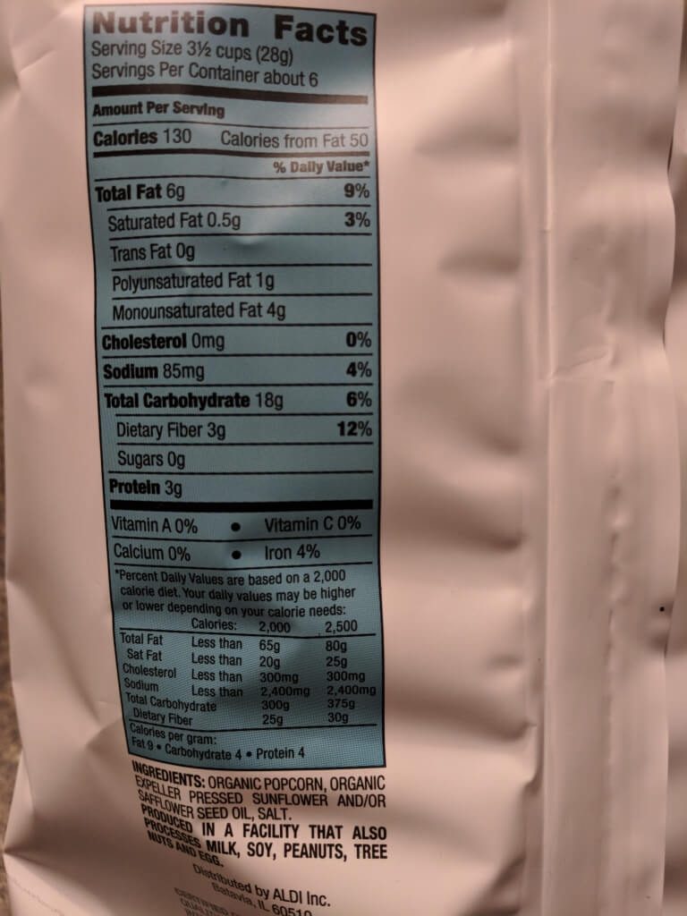 Aldi Lightly Salted Popcorn vs SkinnyPop The Off Brand Critic